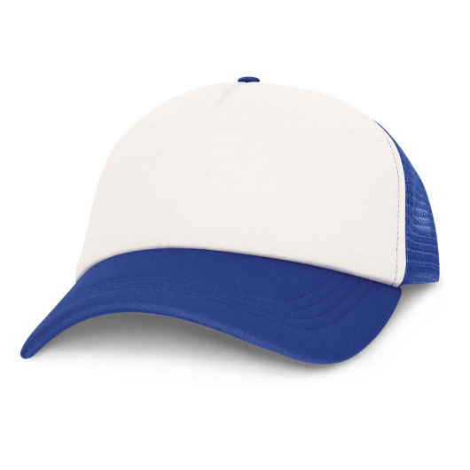 Newstead Trucker Caps White Royal
